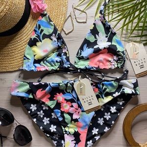 Billabong 🥥 Reversible Multi Way Bikini Top | Lowrider Bottoms